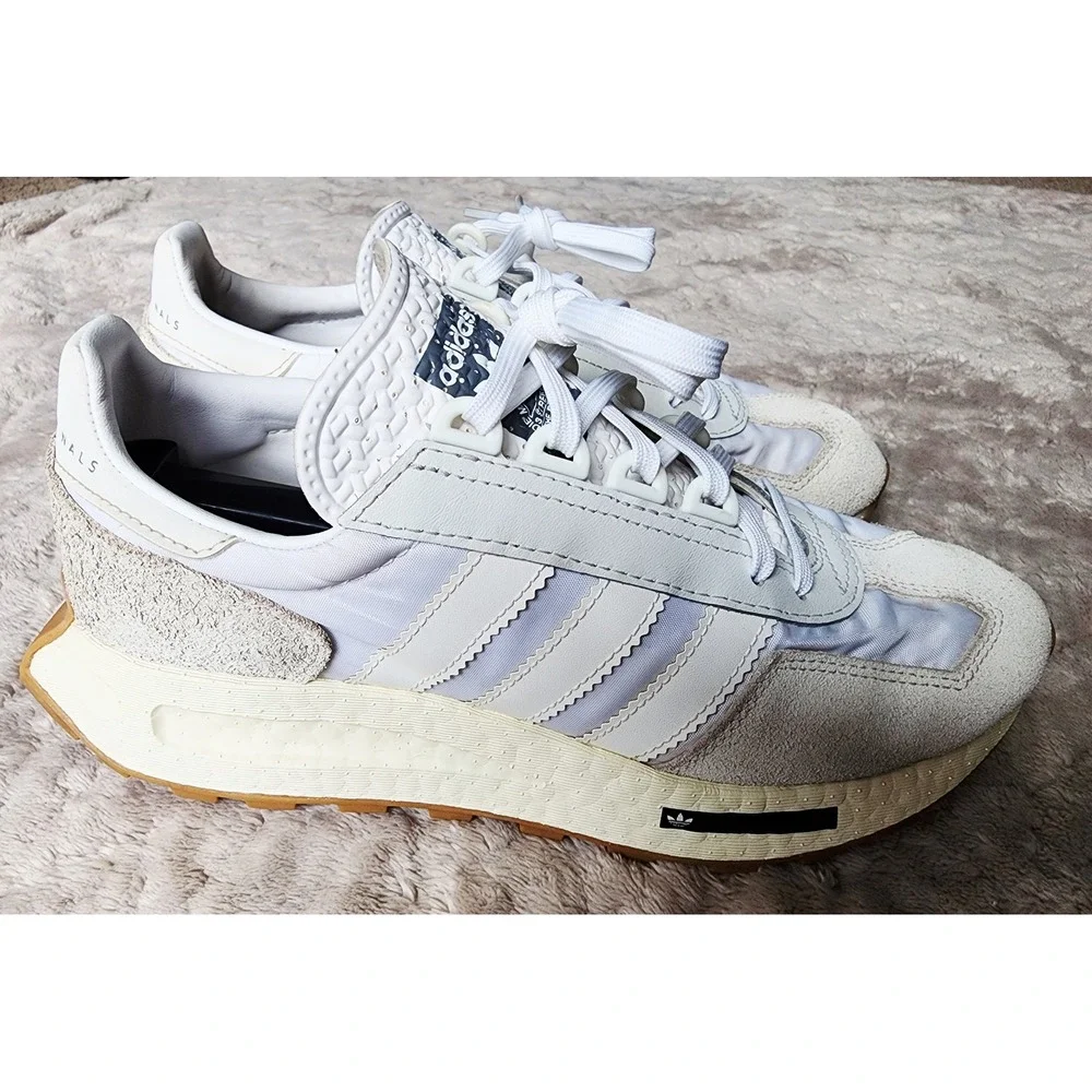 Adidas Originals Retropy E5 Crystal White Boost Sneakers Mens 8